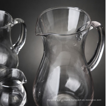 glass water jug set,beer pitcher,decorative glass pitcher